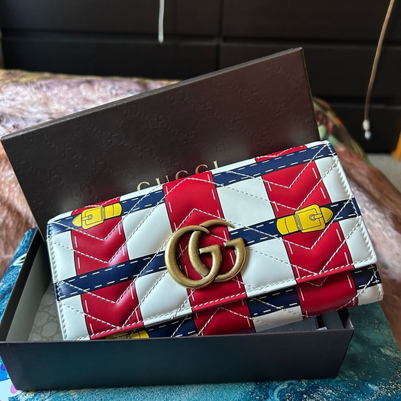 NWOT GUCCI Marmont Long Wallet - Picture 3 of 6